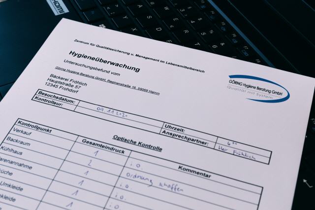 G&ouml;ring Hygiene Probenplanung